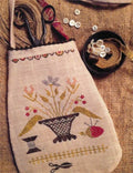 STACY NASH PRIMITIVES "Simple Pleasures Sewing Pouch" Counted Cross Stitch Pattern, Pattern Only