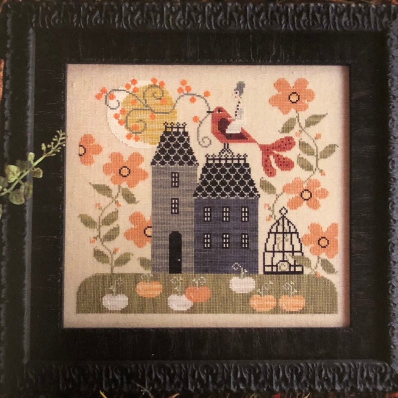 Plum Street Samplers "GOODY GRIMWOOD" Cross stitch chart / cross stitch pattern / pattern only