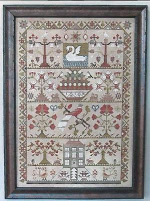 THE SCARLETT HOUSE "Smith Sampler" Counted Cross Stitch Pattern, Sampler, Pattern Only