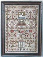THE SCARLETT HOUSE "Smith Sampler" Counted Cross Stitch Pattern, Sampler, Pattern Only