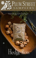 PLUM STREET SAMPLERS "Hedge Row" • Counted Cross Stitch Pattern • Chart, Stack,  Paper Pattern