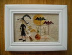 PLUM STREET SAMPLERS "Hare's Halloween"  Counted Cross Stitch Pattern  Chart, Hare Family, Series, Pattern Only