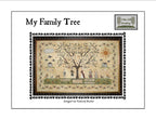 PDF INSTANT DOWNLOAD  Willow Hill Samplings  "My Family Tree"  Counted Cross Stitch Pattern  Kimberly Mueller  Chart  Pattern Only