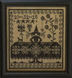 LA-D-DA "Which Witch?" Counted Cross Stitch Pattern, Halloween, Witch, Pattern Only