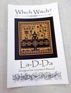 LA-D-DA "Which Witch?" Counted Cross Stitch Pattern, Halloween, Witch, Pattern Only
