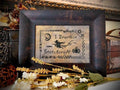 PDF INSTANT DOWNLOAD  Willow Hill Samplings  "I Practice Stitchcraft"  Counted Cross Stitch Pattern  Halloween  Pattern Only