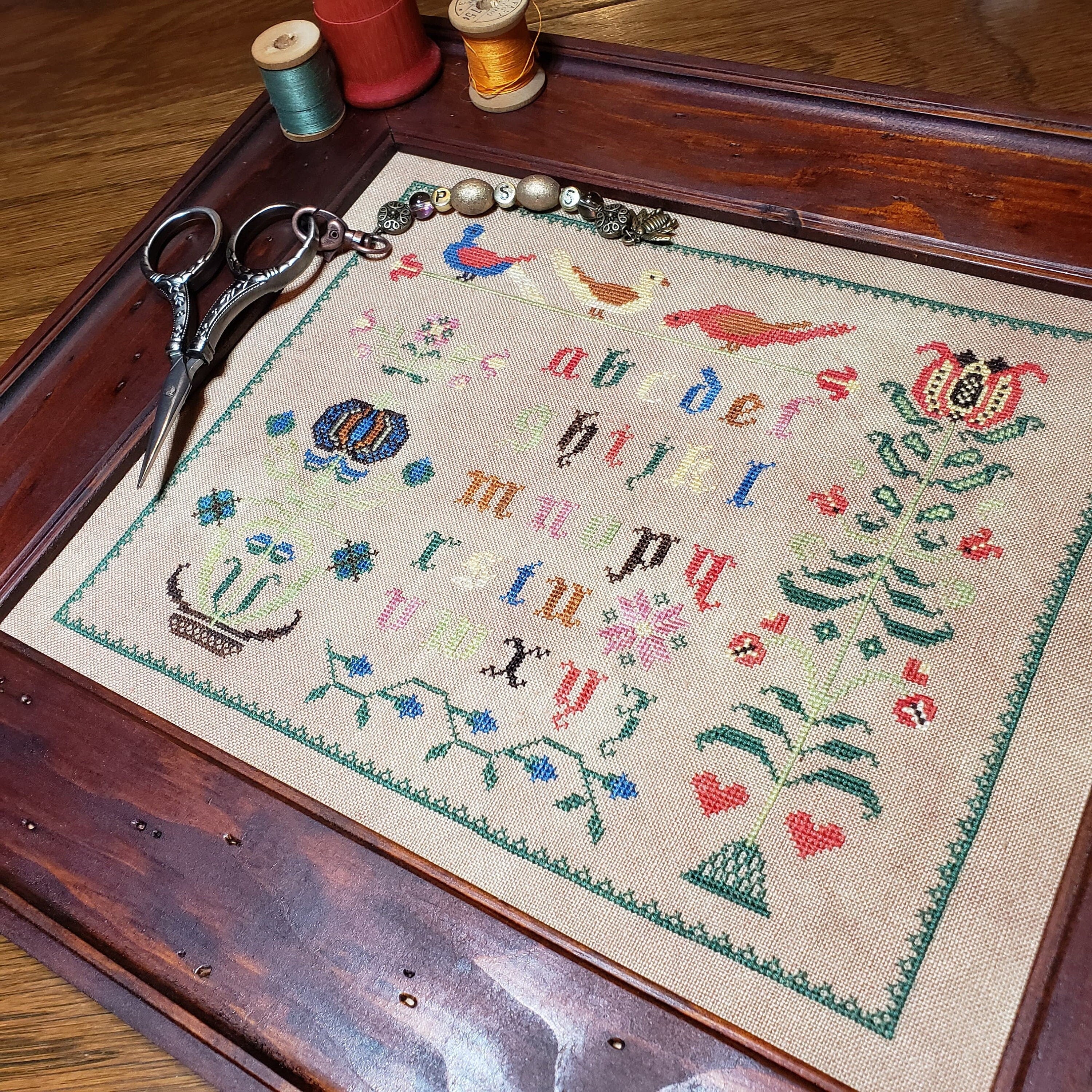PDF INSTANT DOWNLOAD  Willow Hill Samplings  "Lehigh Valley Sampler"  Counted Cross Stitch Pattern  Pattern Only