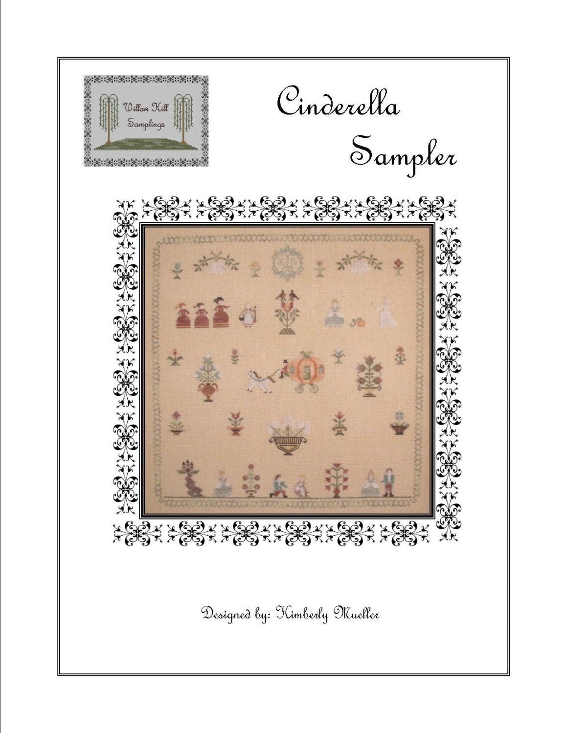 PDF INSTANT DOWNLOAD  Willow Hill Samplings  "Lehigh Valley Sampler"  Counted Cross Stitch Pattern  Pattern Only