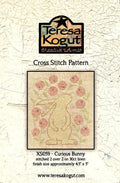 Teresa Kogut Creative Whims "Curious Bunny" Counted Cross Stitch Patterns, Chart, Bunny, Spring, Easter, Pattern Only
