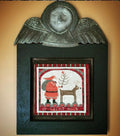 TERESA KOGUT "Ol' St Nick"  Counted Cross Stitch Pattern  Christmas, Winter, Santa, Reindeer, Chart, Pattern Only