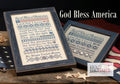 ERICA MICHAELS DESIGNS "God Bless America"  Counted Cross Stitch Pattern  Patriotic, Americana, Sampler, Pattern Only