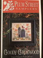 Plum Street Samplers "GOODY GRIMWOOD" Cross stitch chart / cross stitch pattern / pattern only