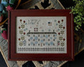 PLUM STREET SAMPLERS "Liberty Inn"  Counted Cross Stitch Pattern  Chart, Americana, American Flag, Paper Pattern