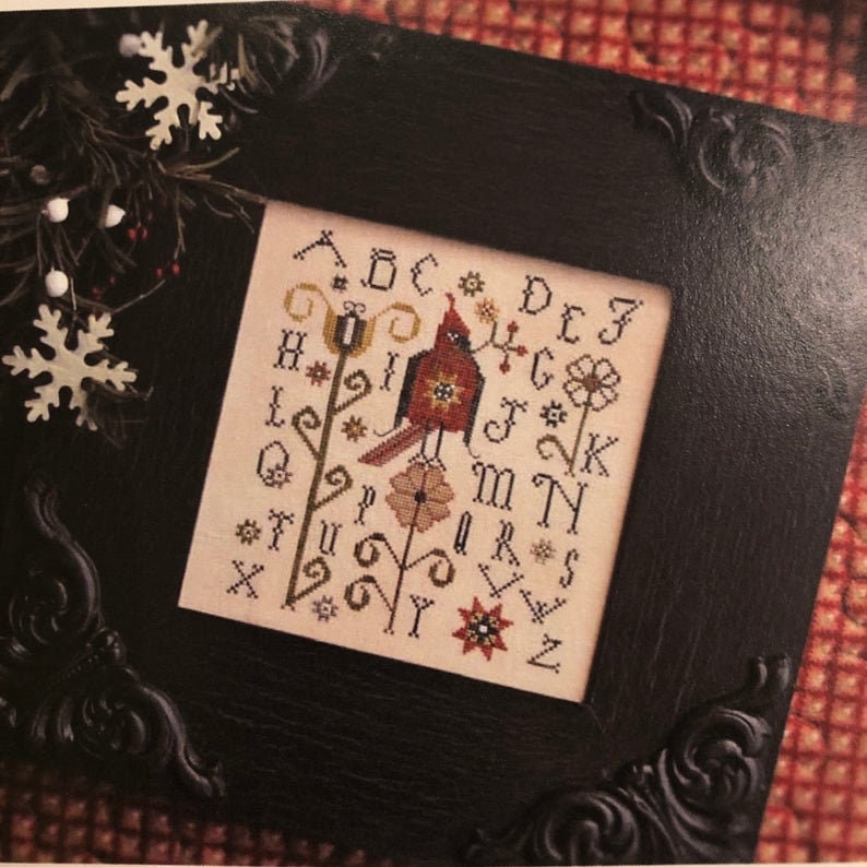 PLUM STREET SAMPLERS "Sergei"  Counted Cross Stitch Pattern  Chart, Sampler, Alphabet, Paper Pattern