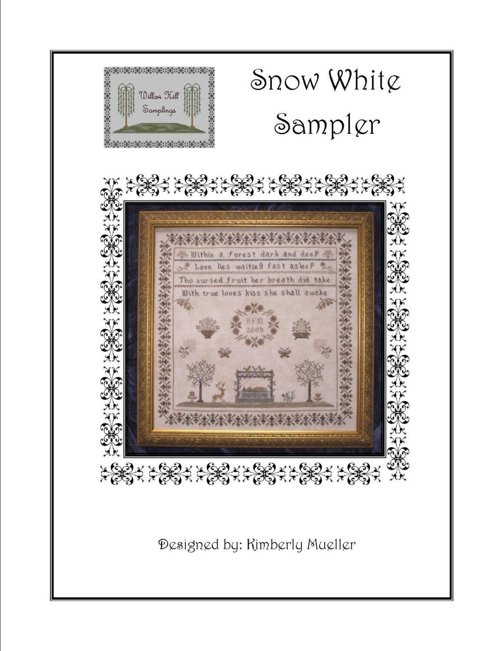 PDF INSTANT DOWNLOAD  Willow Hill Samplings  "Lehigh Valley Sampler"  Counted Cross Stitch Pattern  Pattern Only