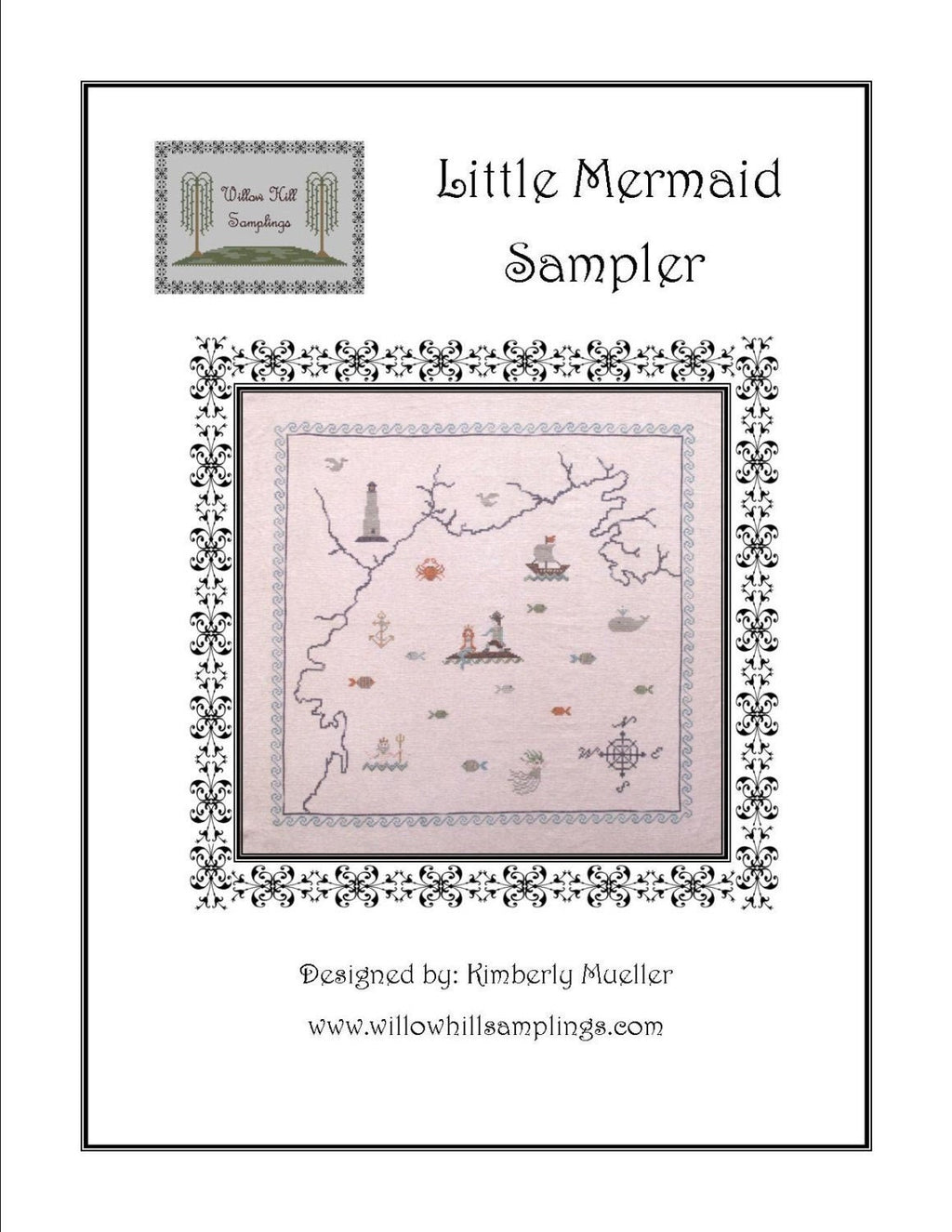 PDF INSTANT DOWNLOAD  Willow Hill Samplings  "Fairy Tale Series"  Counted Cross Stitch Pattern  Pattern Only