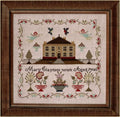 Hands Across The Sea Samplers "Mary Clayton" An English School Girl Sampler, Counted Cross Stitch, Reproduction Booklet, Pattern Only