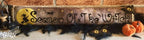 ROVARIS "Season of the Witch" Counted Cross Stitch Pattern plus CHARM is Included, Halloween, Autumn, Black Cat, Pattern Only