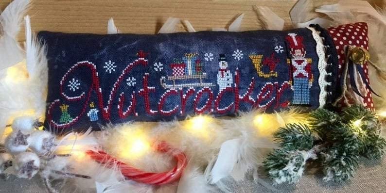 ROVARIS "Nutcracker" Counted Cross Stitch Pattern plus CHARM is Included, Christmas, Nutcracker, Toys, Winter, Pattern Only