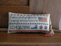 THREADWORK PRIMITIVES  "Star Spangled"  Counted Cross Stitch Pattern  Chart  Pinkeep & Strawberry Fob  Primitive  Pattern Only