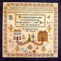 PLUM STREET SAMPLERS "A Sweeter Love" Counted Cross Stitch Pattern, Sampler, Saying, Wedding, Anniversary, Pattern Only