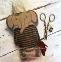 STACY NASH "Humphrey" Counted Cross Stitch Pattern, Chart, Animal Crackers Series, Elephant, Pattern Only