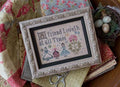 PLUM STREET SAMPLERS "A Friend Loveth"  Counted Cross Stitch Pattern  Chart, Primitive, Paper Pattern