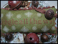 The SCARLETT HOUSE "Jingle All The Way"  Counted Cross Stitch Pattern  Chart, Christmas, Pattern Only