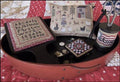 The SCARLETT HOUSE "American Homestead Sewing Set"  Counted Cross Stitch Pattern  Chart, Pattern Only