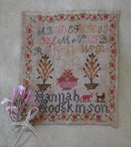 PDF INSTANT DOWNLOAD  "Another Spring & Hannah Hodgkinson Sampler"  by Mojo Stitches  Cross Stitch Pattern  Pattern Only