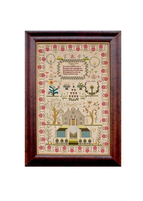 Hands Across the Sea Samplers "Helen Kedslie 1815" Counted Cross Stitch Pattern, 19th Century Scottish Reproduction Sampler, Pattern Only