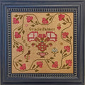 NEEDLEMADE DESIGNS "Gracie Palmer 1867" Counted Cross Stitch Pattern, Sampler, Pattern Only