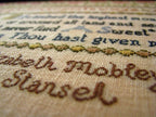 PLUM STREET SAMPLERS "A Sweeter Love" Counted Cross Stitch Pattern, Sampler, Saying, Wedding, Anniversary, Pattern Only