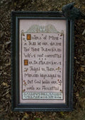 PLUM STREET SAMPLERs "Salem Sisters III"  Counted Cross Stitch Pattern  Salem Village, Gallow's Hill, Paper Pattern