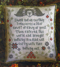 Plum Street Samplers "Earthly Treasures" Counted Cross Stitch Pattern, Chart, Halloween, Tombstone, Pattern Only