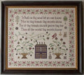 Plum Street Samplers "On Prudence" Counted Cross Stitch Pattern, Chart, Fall, Autumn, Pattern Only