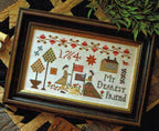 PLUM STREET SAMPLERS "My Dearest Friend"  Counted Cross Stitch Pattern  Chart, Americana, John & Abigail Adams, 1764, Paper Pattern