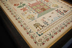 Hands Across The Sea Samplers "Ann Castle 1811" Counted Cross Stitch Pattern, Reproduction English Sampler, Pattern Only