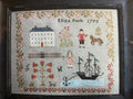 STACY NASH PRIMITIVES "Eliza Poole Sampler" Counted Cross Stitch Pattern, Horse, Sampler, Chart, Pattern Only
