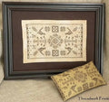 THREADWORK PRIMITIVES  "Quaker Friends"  Counted Cross Stitch Pattern  Chart  Sampler  Primitive  Pattern Only