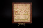 Hands Across The Sea Samplers "Elizabeth Weston, circa 1830" Counted Cross Stitch Pattern, English Reproduction Sampler, Paper Pattern