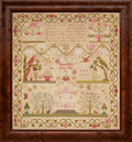 Hands Across The Sea Samplers "Elizabeth Weston, circa 1830" Counted Cross Stitch Pattern, English Reproduction Sampler, Paper Pattern