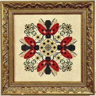 FOX AND RABBIT "Ladies Who Lunch" Counted Cross Stitch Pattern, Chart, Fall Needlework Expo 2021, Pattern Only