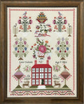 JUST STITCHING ALONG "Miss Lucy Calcutt 1826" Counted Cross Stitch Pattern, Chart, Sampler, Pattern Only