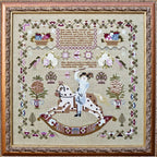 Hands Across the Sea Samplers "Eliza Skelton 1820" Counted Cross Stitch Pattern, English Reproduction Sampler, Chart, Pattern Only