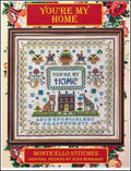 MONTICELLO STITCHES "You're My Home" Counted Cross Stitch Pattern, Chart, Sampler, Alphabet, Fall Needlework Expo 2021, Pattern Only