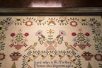 Hands Across the Sea Samplers "Mary Lock 1832" Counted Cross Stitch Pattern, An English Reproduction Sampler, Chart, Pattern Only