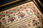 Hands Across The Sea Samplers "Jane Jackson c. 1820~40" Counted Cross Stitch Pattern, Booklet, Reproduction English Sampler, Pattern Only