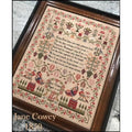 THE SCARLETT HOUSE "Jane Cowey 1850" Counted Cross Stitch Pattern/Chart, Sampler, Nashville Release 2020