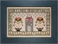LA~D~DA "Little Brick House"  Counted Cross Stitch Pattern   Sampler, Alphabet, Paper Pattern